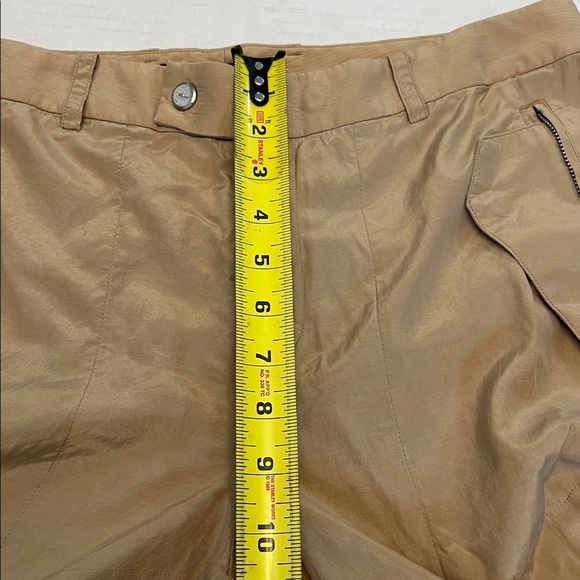 RALPH LAUREN CARGO UTILITY PARACHUTE CARGO PANTS WOMENS SILK BLEND SIZE 10 - Picture 16 of 16